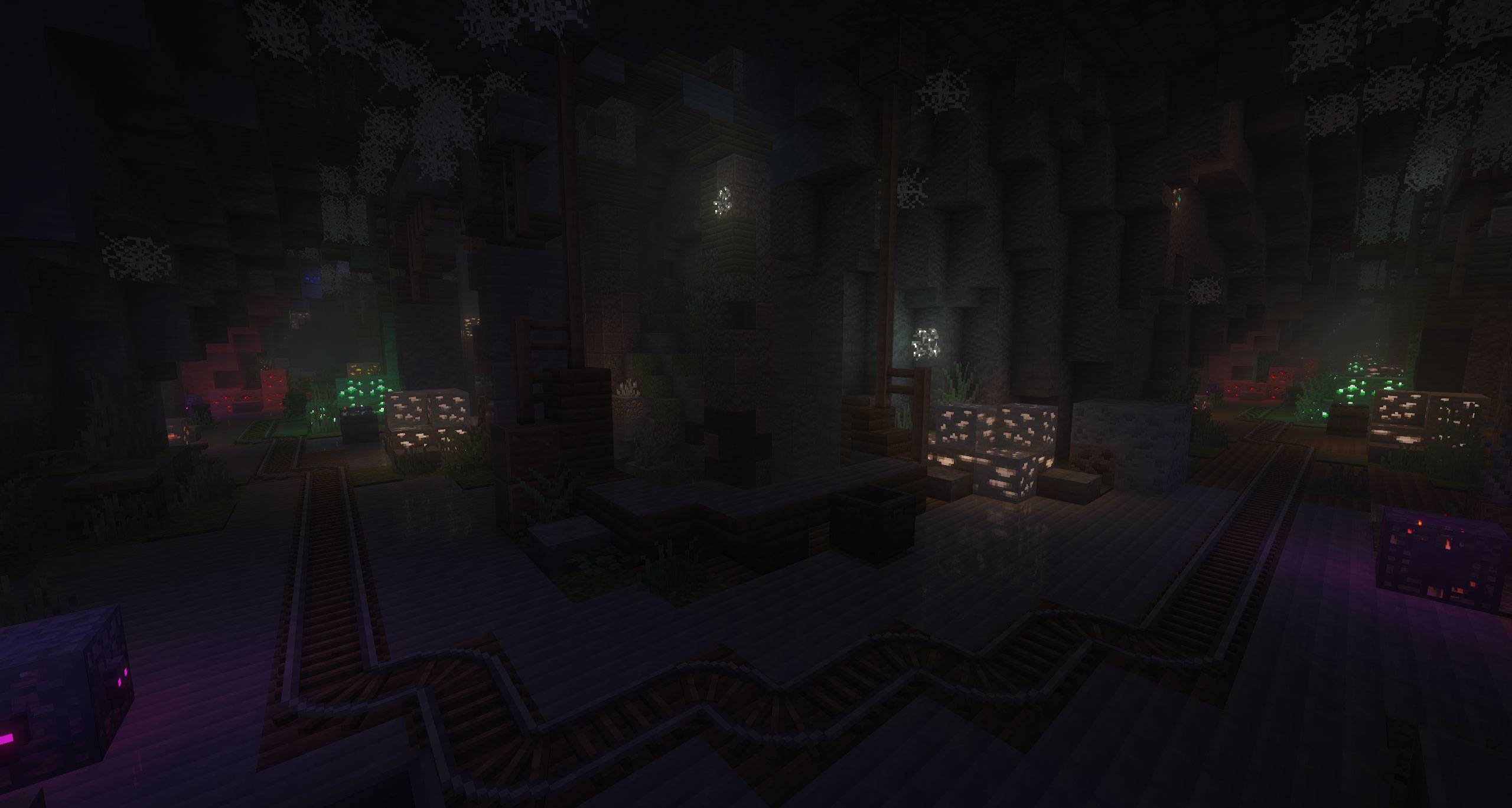 废弃矿井地牢\n