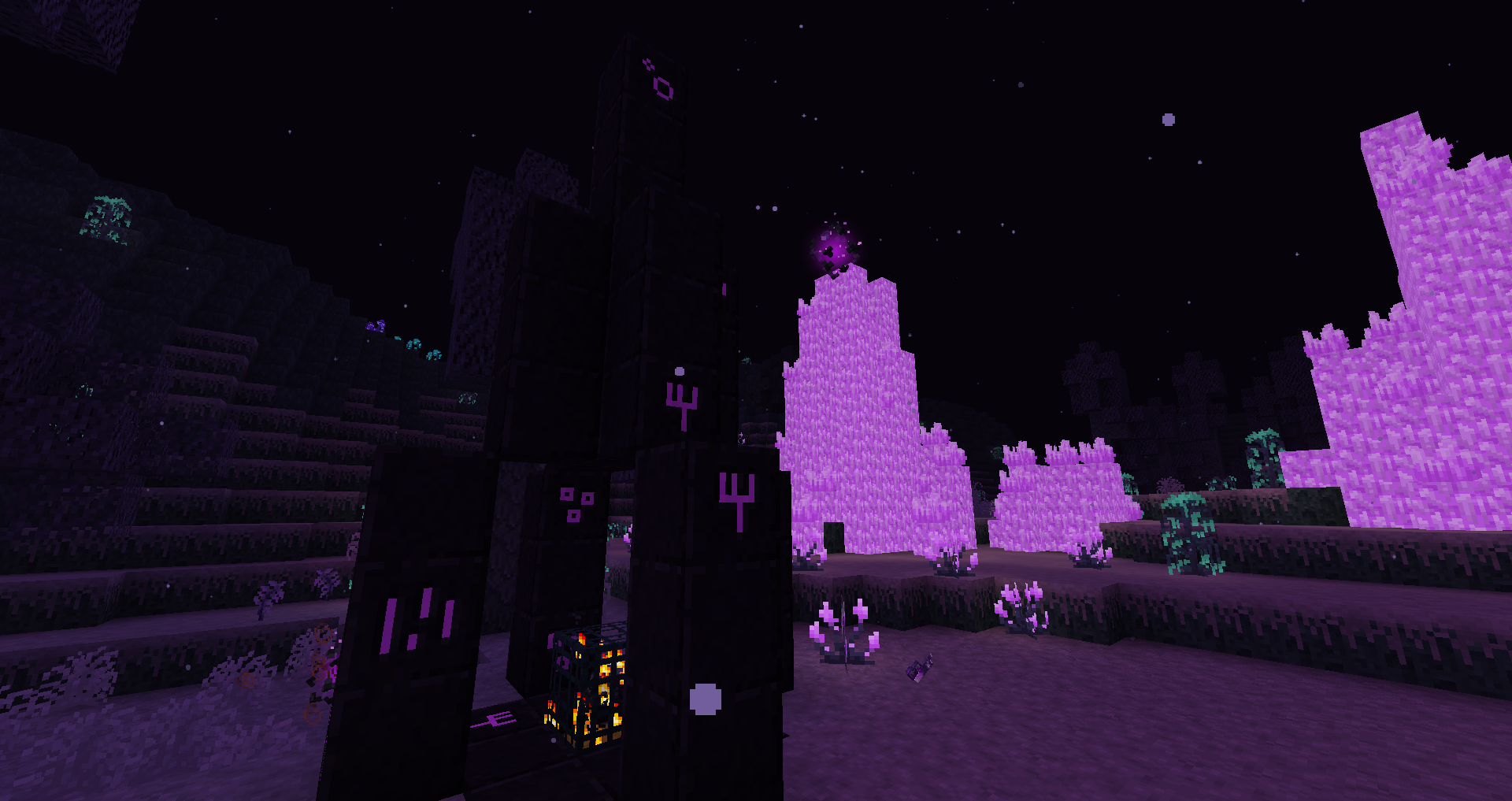 Electroblob方尖碑位于自定义虚空