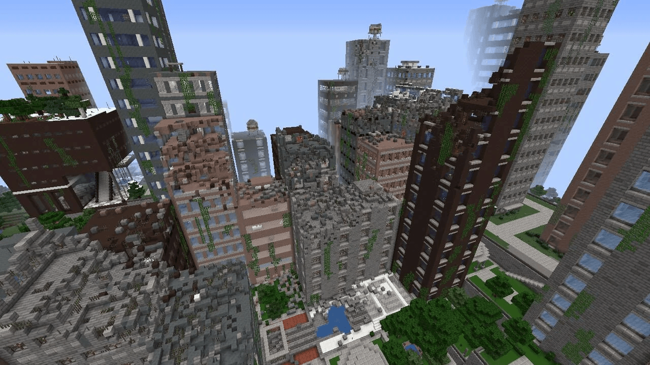 类似“失落之城”的模组，但城市中包含村民，v0 版本