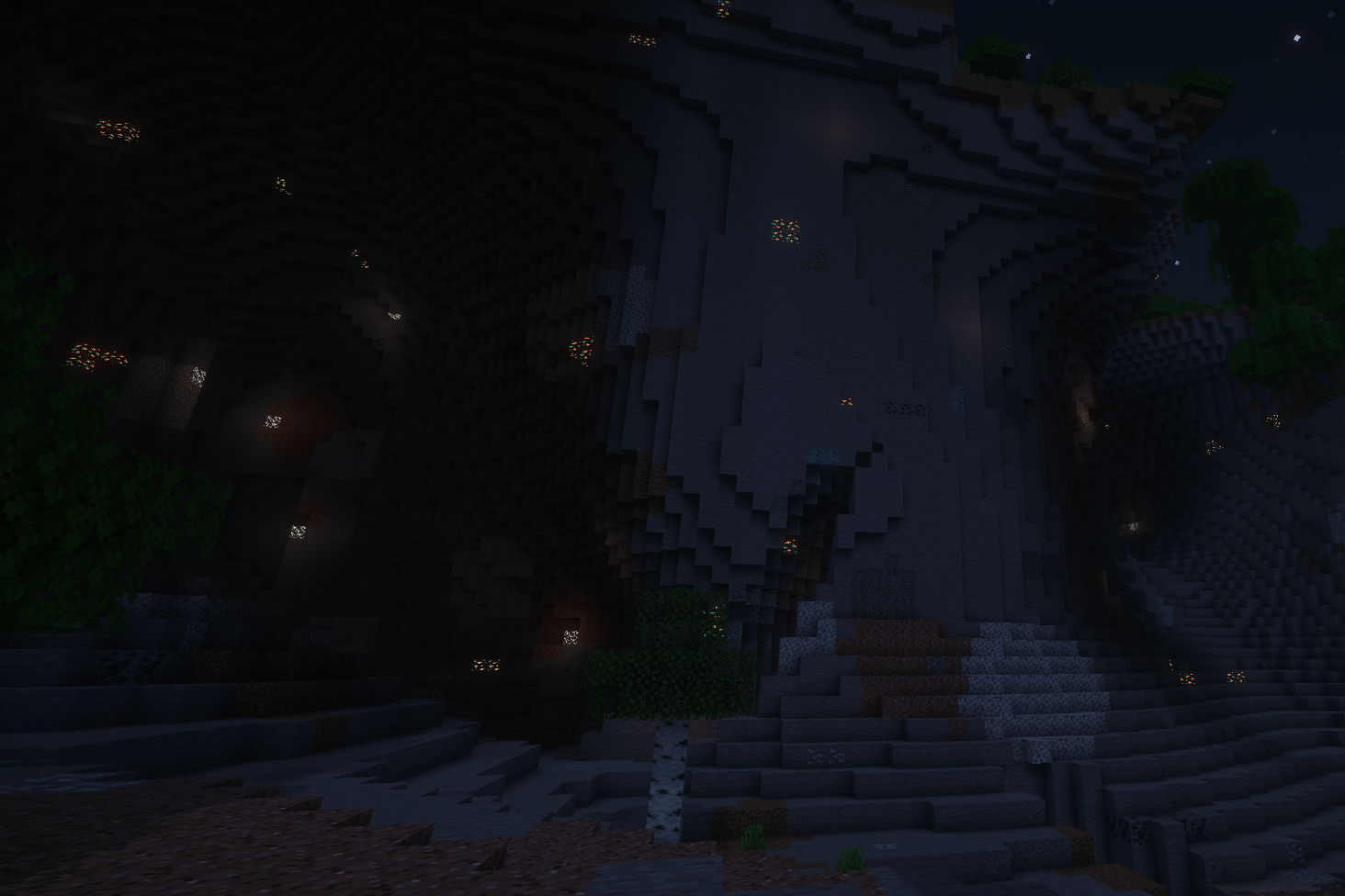 荒野 - 庞大洞穴