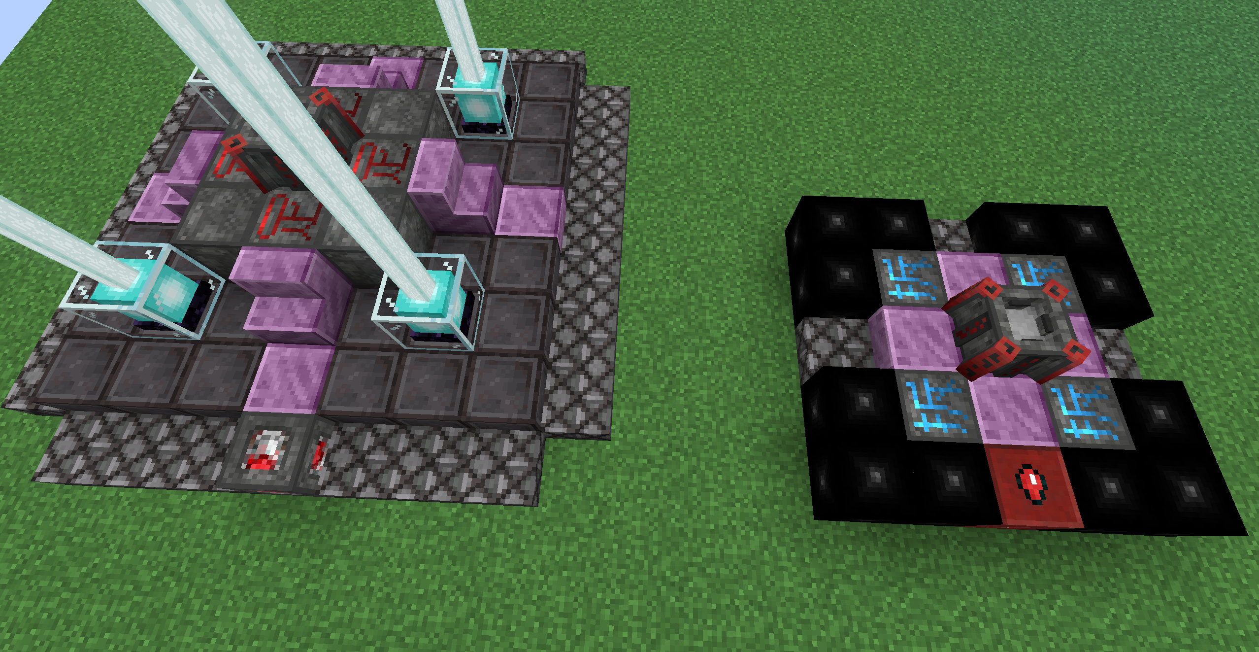 部分多方位方块结构