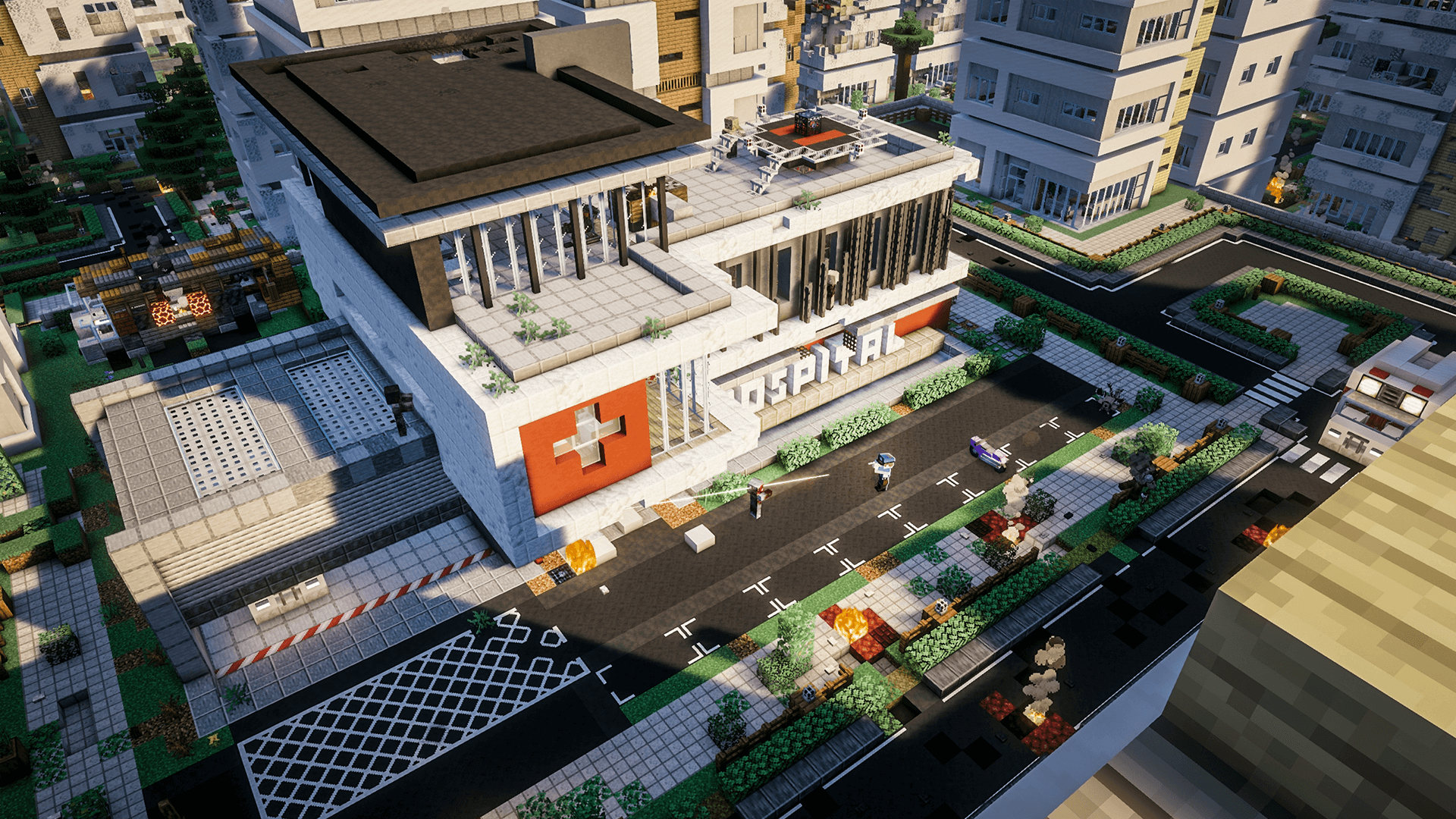 摩天住宅医院\n