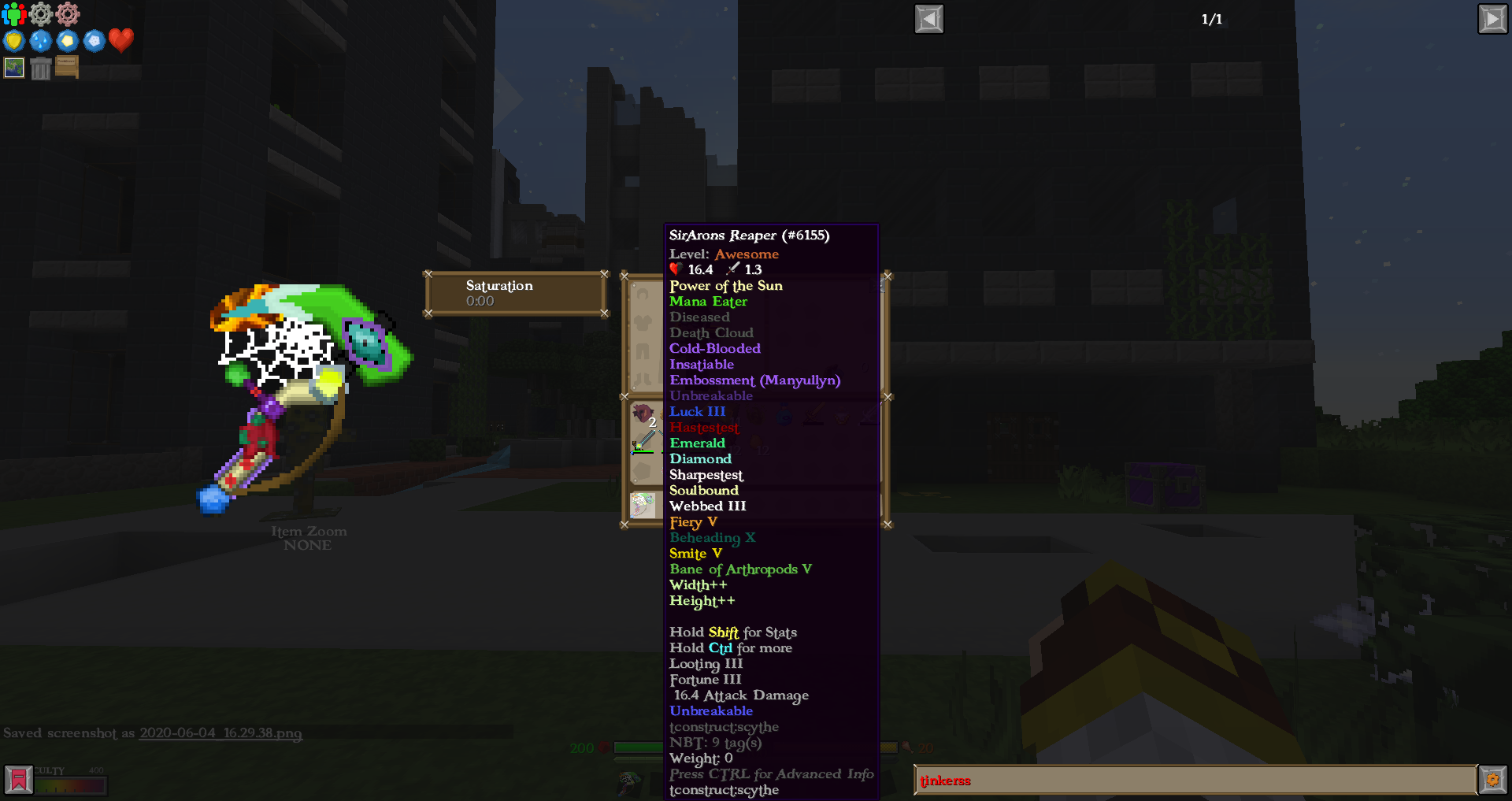 100% 生存模式打造 100+ 损伤值武器！