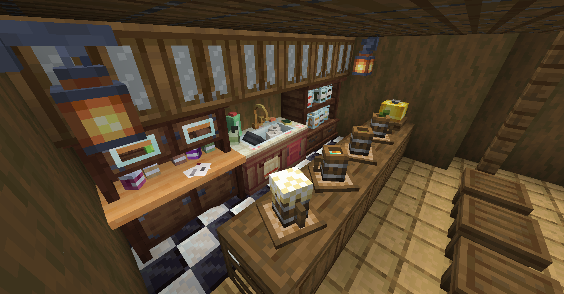 一间小而舒适的酒吧