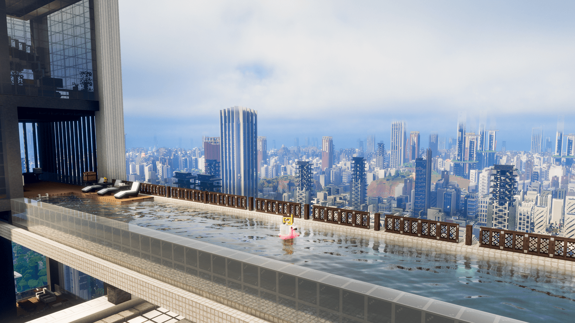 摩天酒店 戒指 游泳池\n