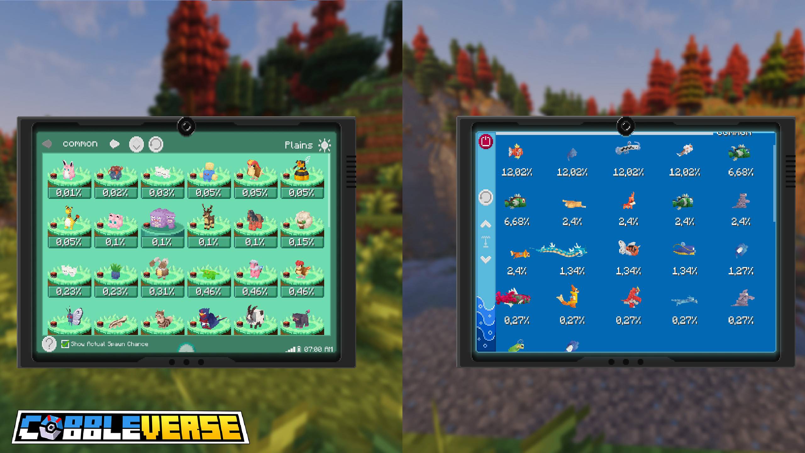 COBBLEVERSE - 宝可导航 钓鱼导航