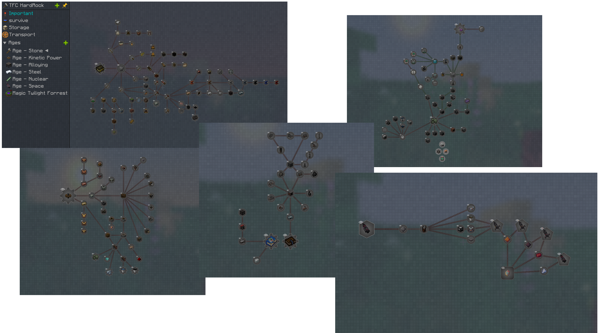 TerraFirmaCraft HardRock [1.18.2] - 任务与系统进度