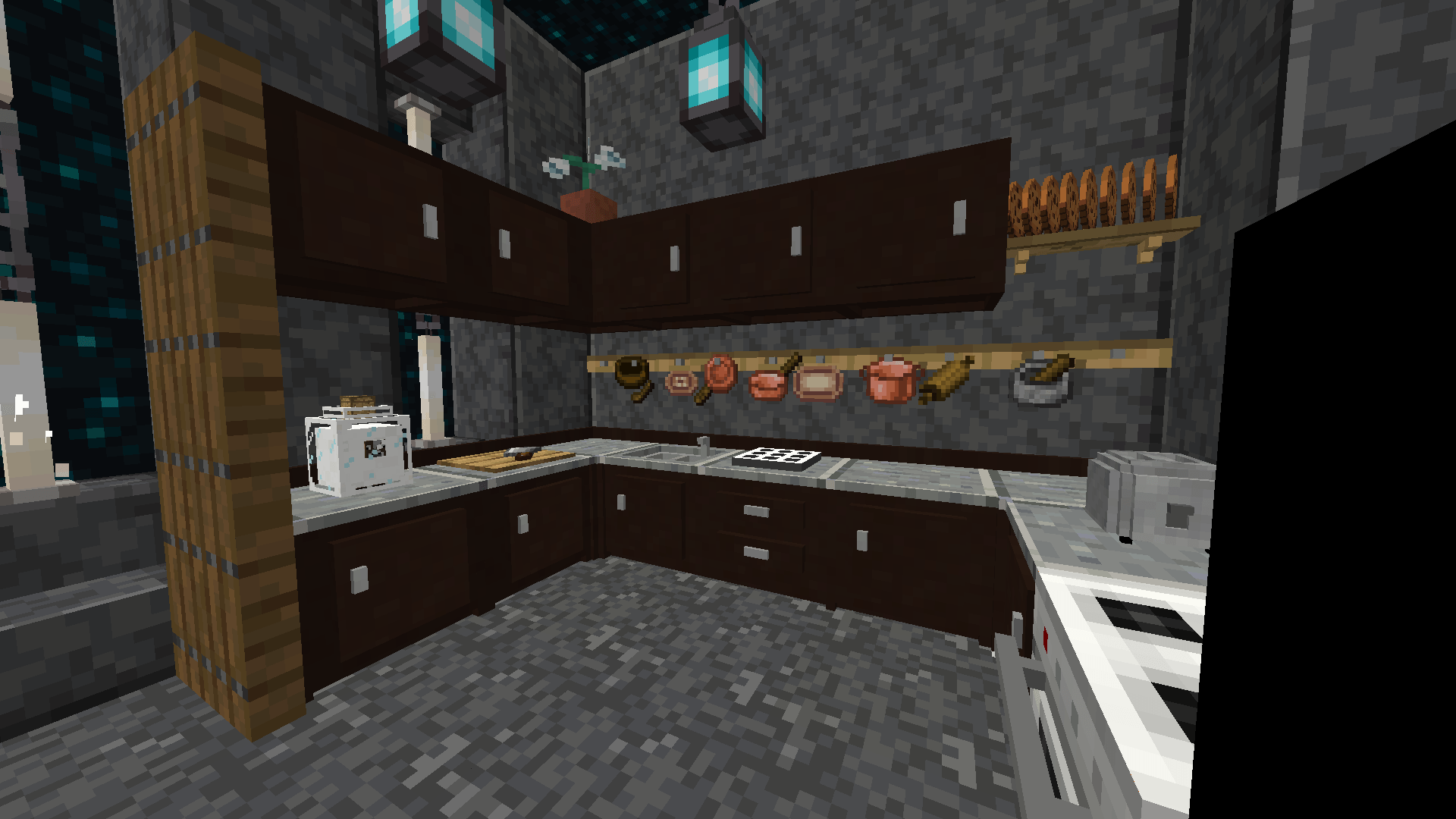 烹饪与方块头们