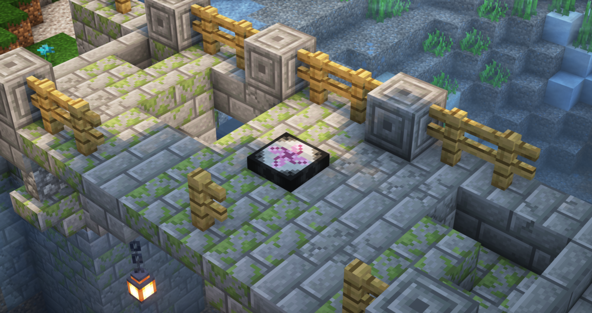 桥梁上的平板电脑