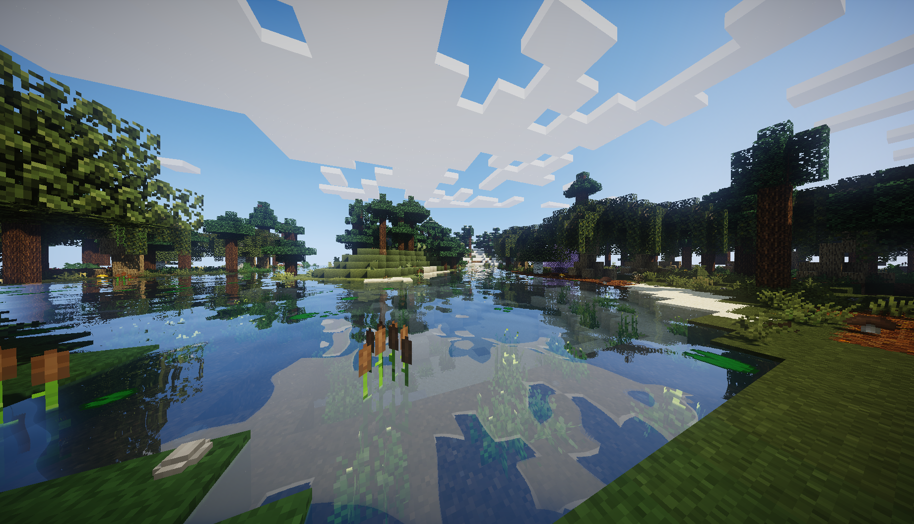 更多地形生成示例，适合建造基地的地方