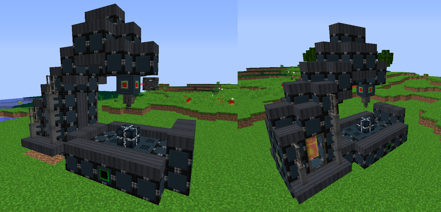 激光聚焦多区块结构