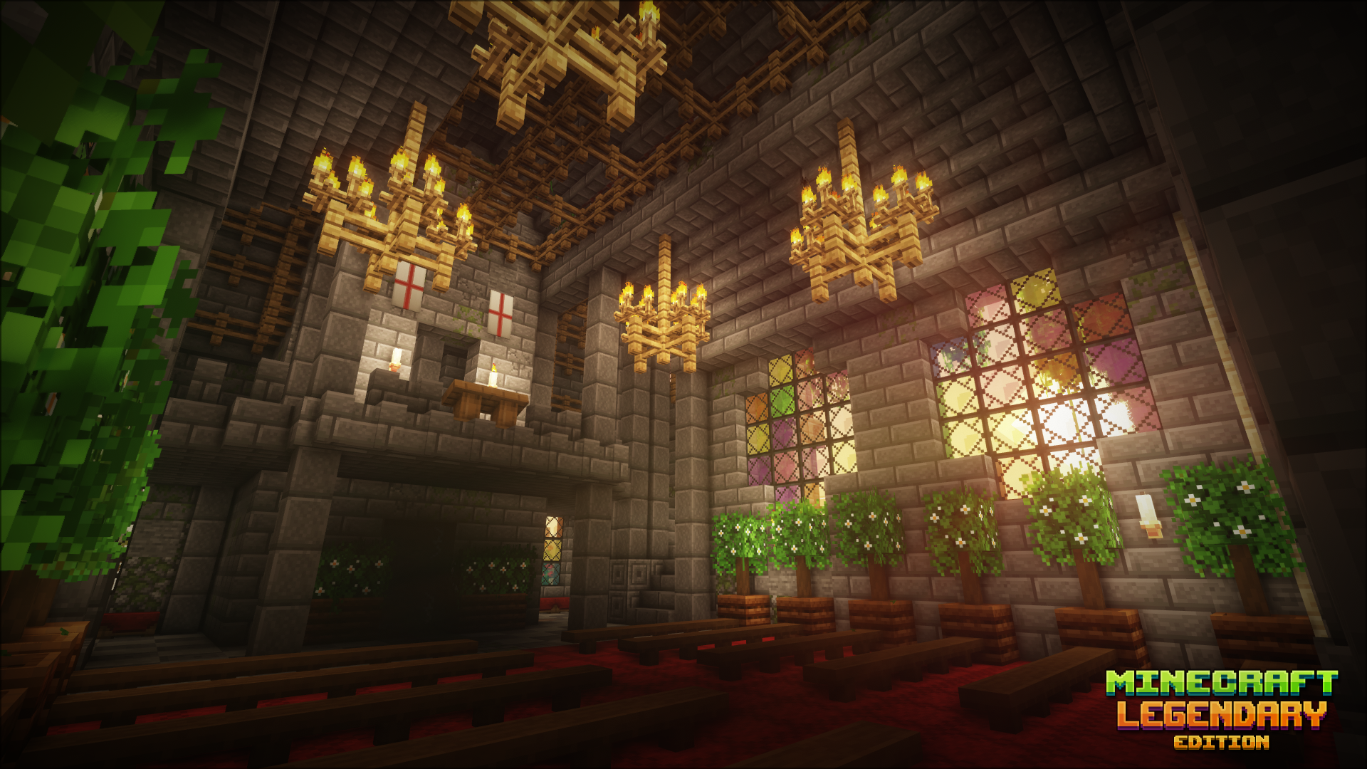 在平原教堂内部