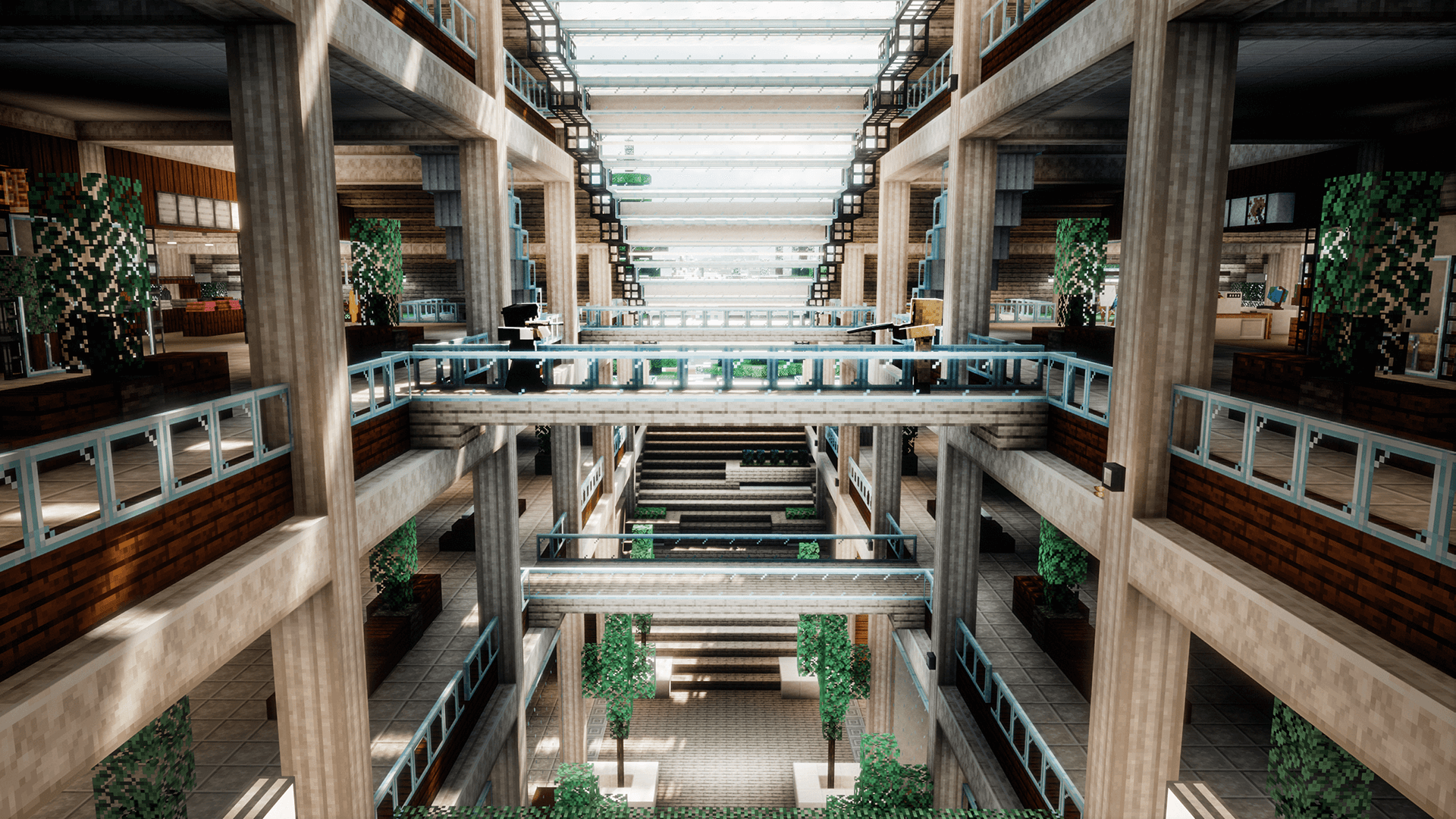 零售商业区广场\n