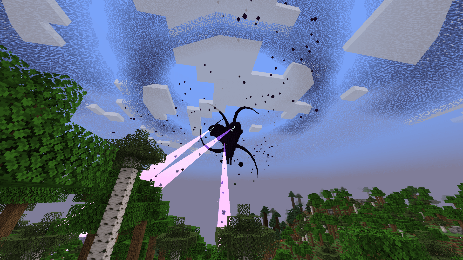 来自 Cracker 的凋灵风暴表演的电影镜头。