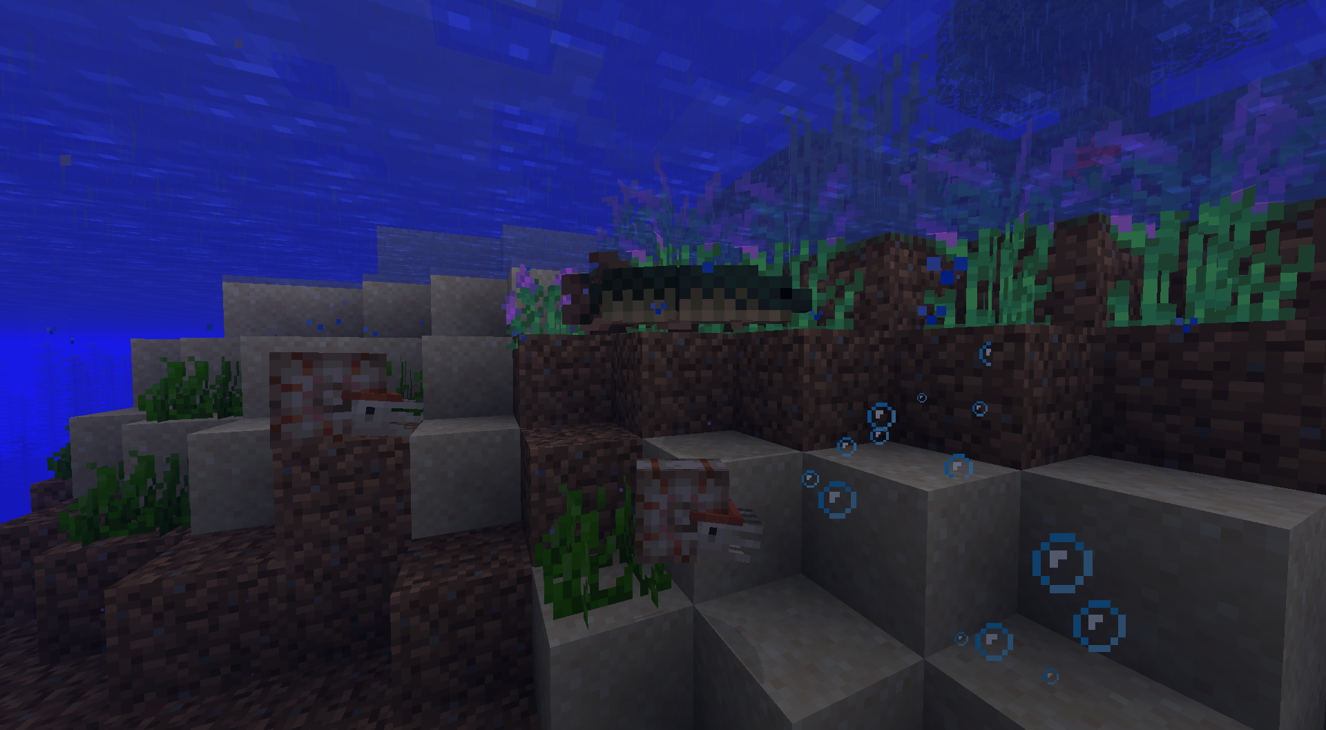 新增水下特性！