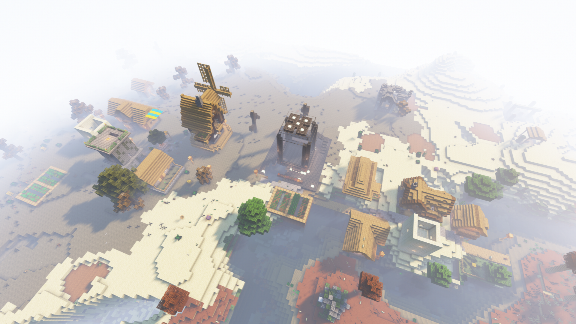 一个随机生成的村庄