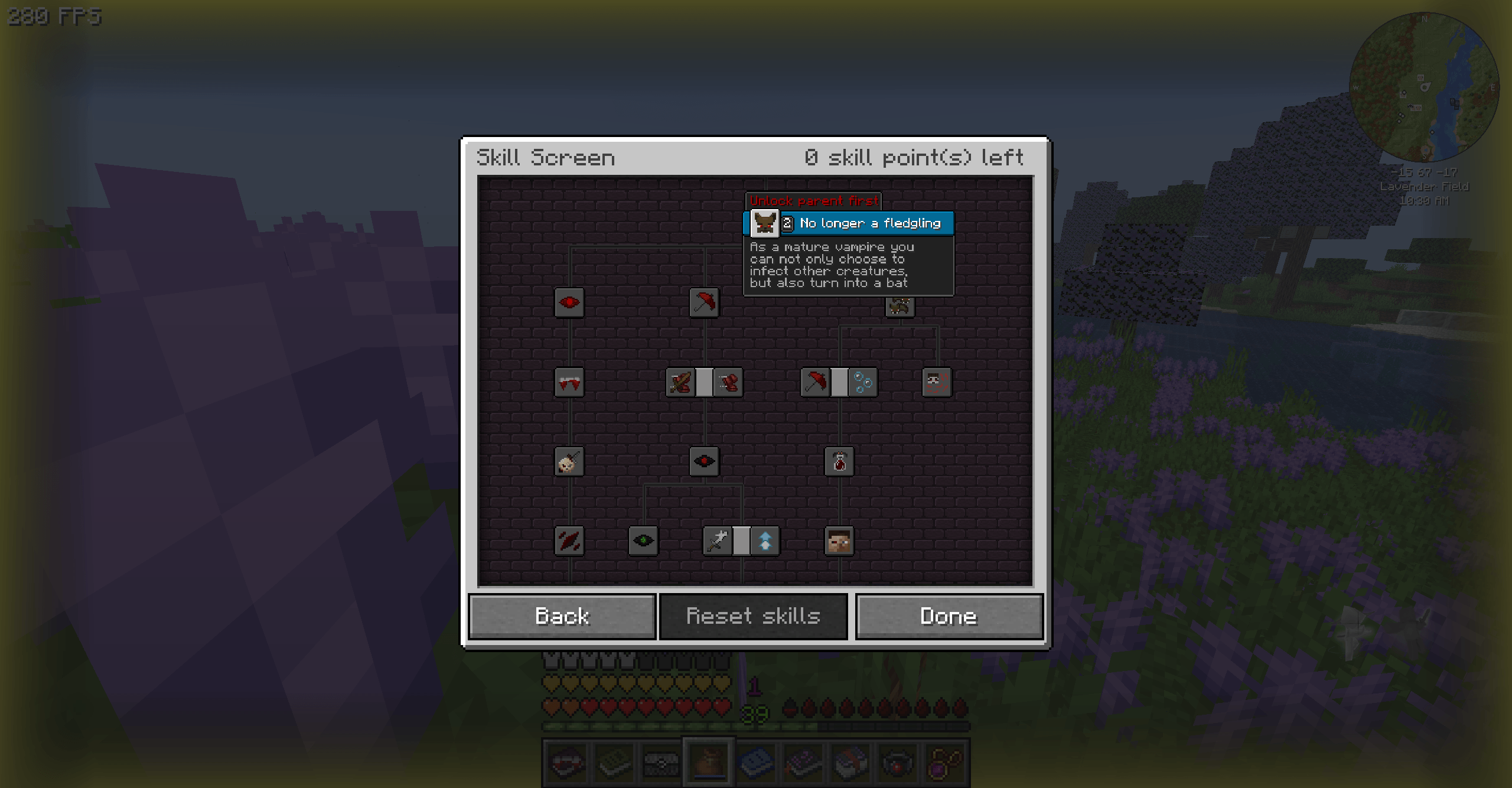 吸血鬼技能 (Vampirism)\n