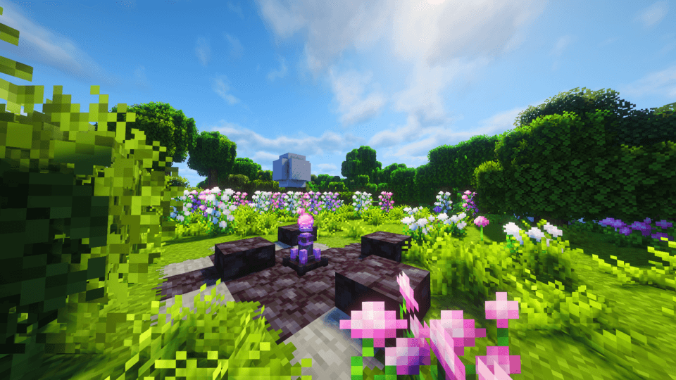 我们走过的生物群系:绒球葱灌丛 + 埃瑟里亚