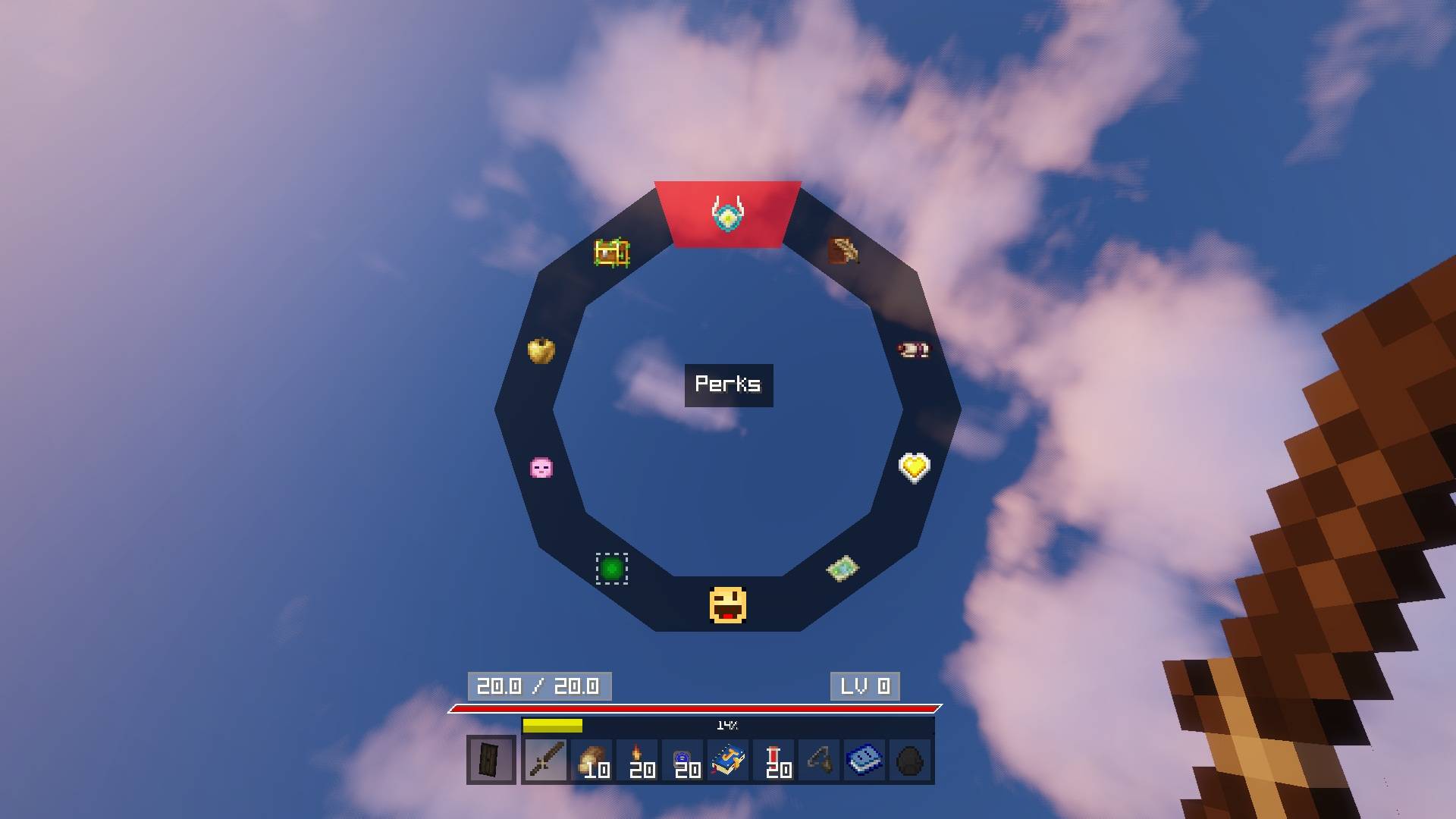 4. 按 R 键打开进度菜单