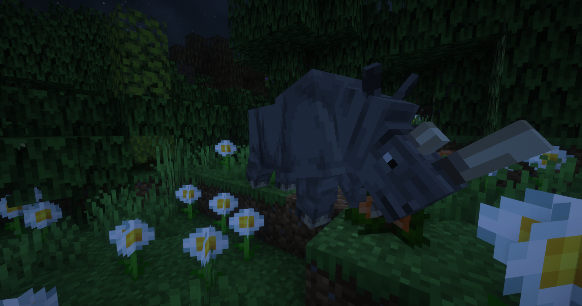 只是一只正在休息的犀牛