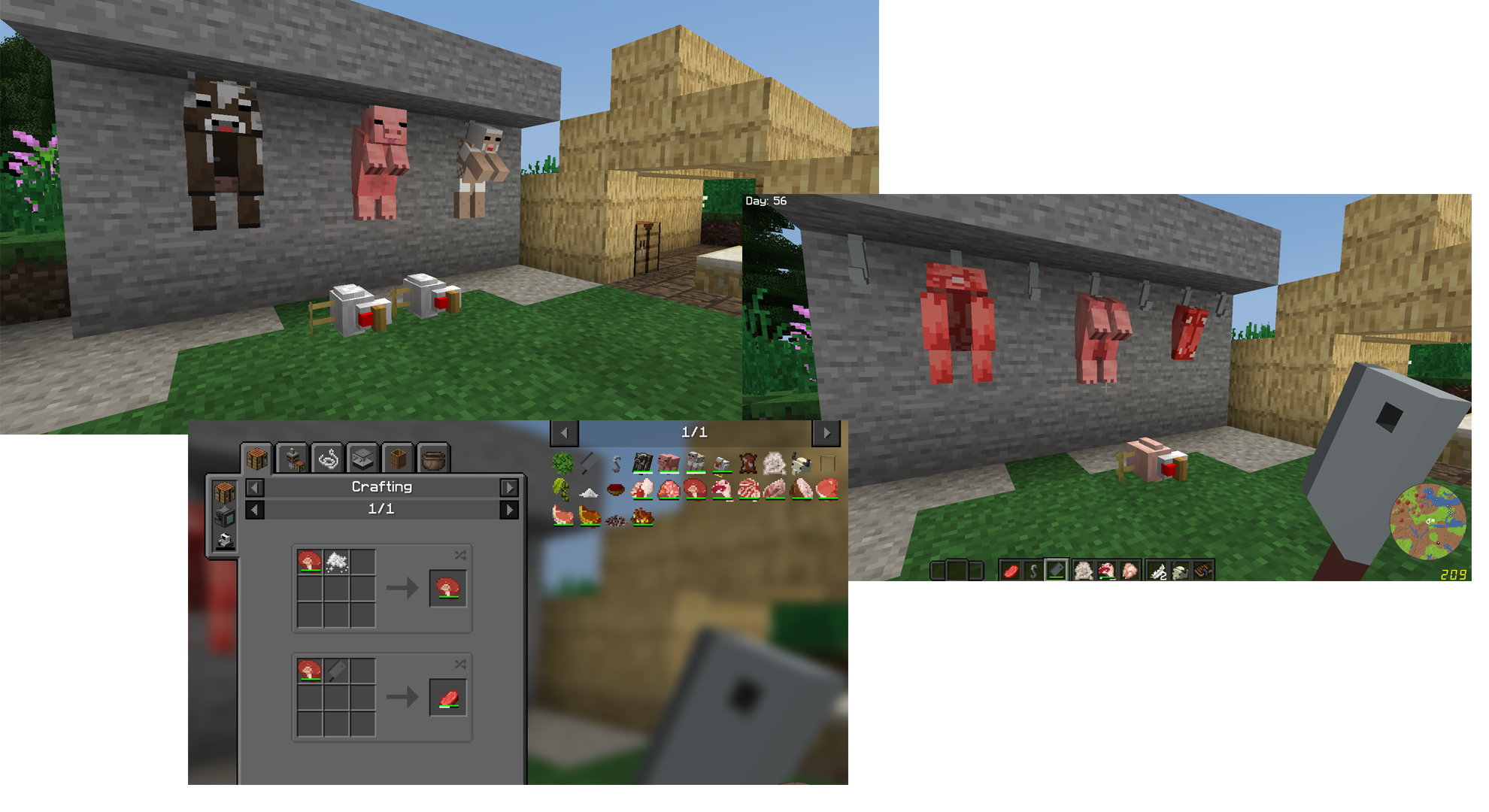 TerraFirmaCraft HardRock [1.18.2] - 新的屠宰系统