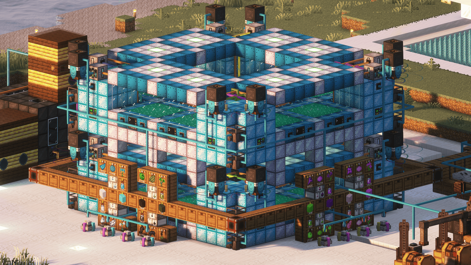 花瓣/颜料自动化装置