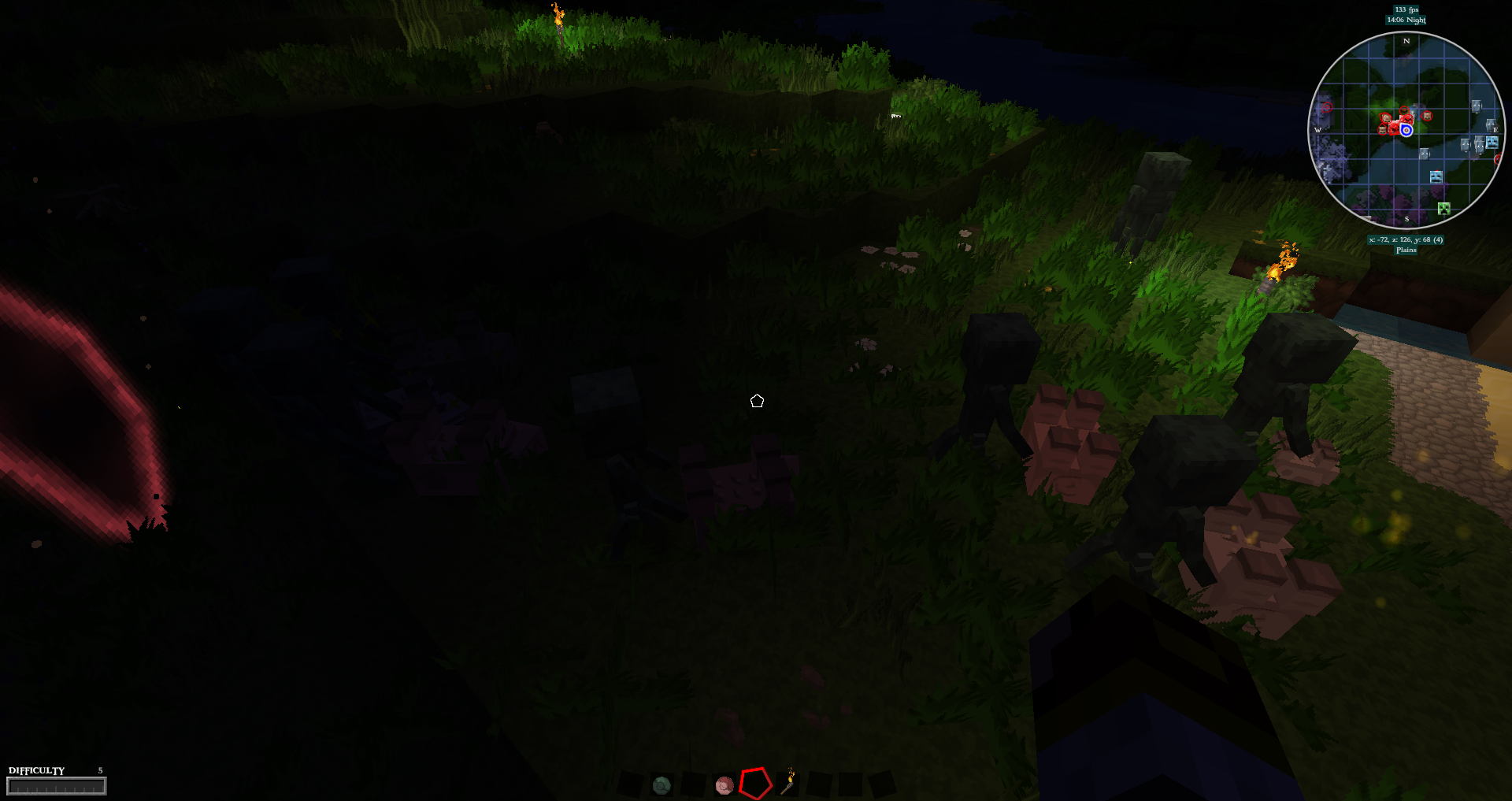 裂隙人将猪绑架至另一个维度。