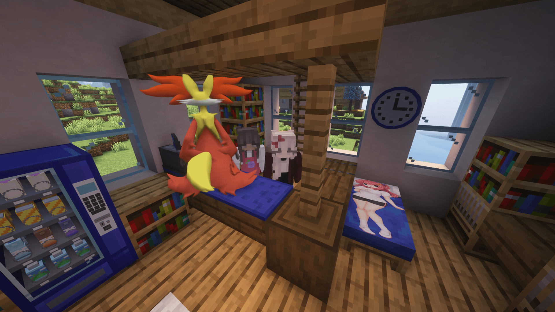 来自 Pixelmon 小霞的概念子弹镜头。