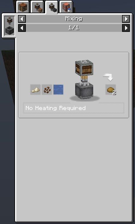 自定义混合配方