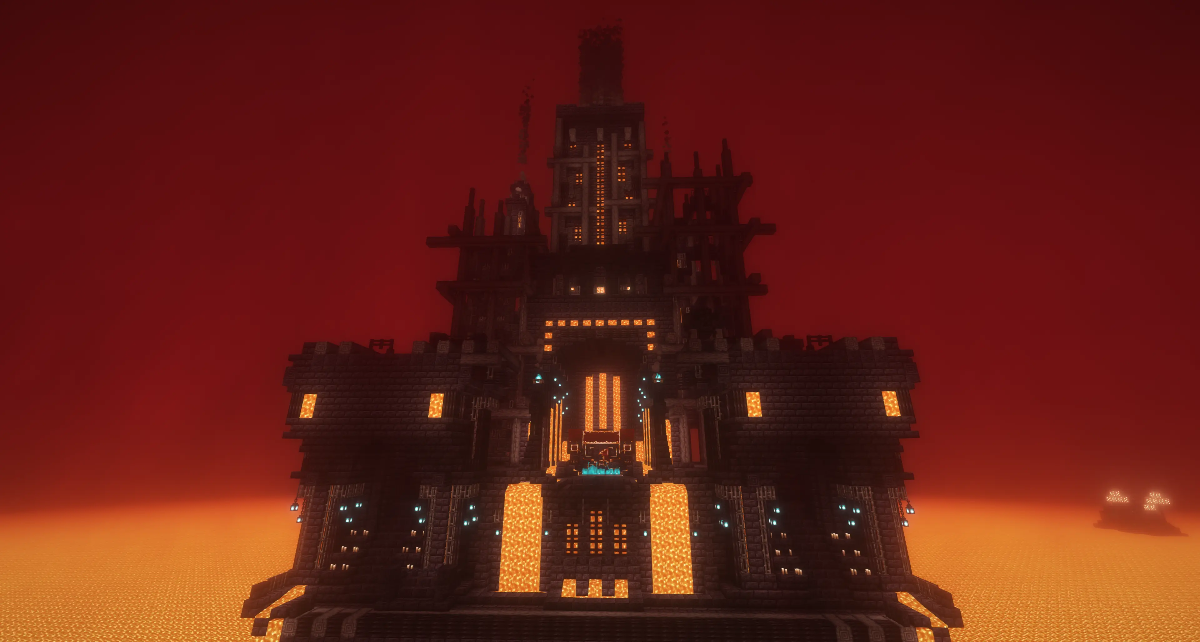 探索下界，一片熔岩之海！