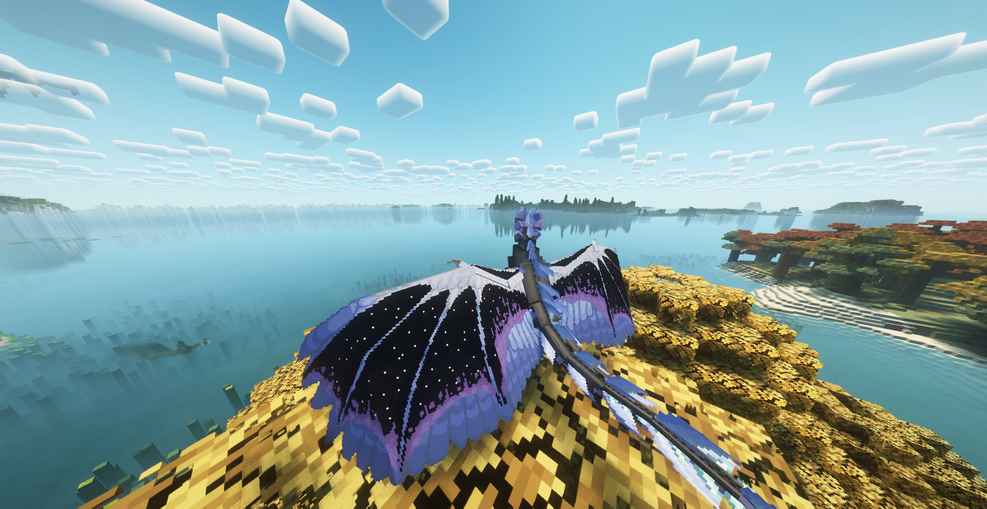 玩家（幼年）坐在树上