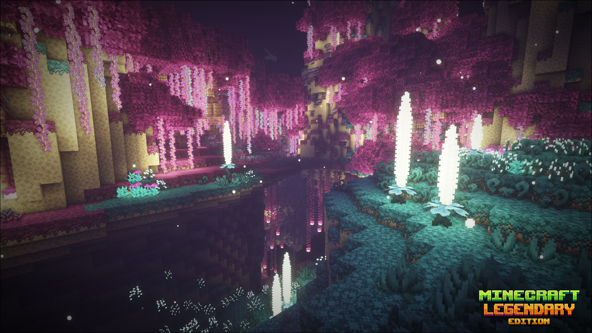 发光的末地草原