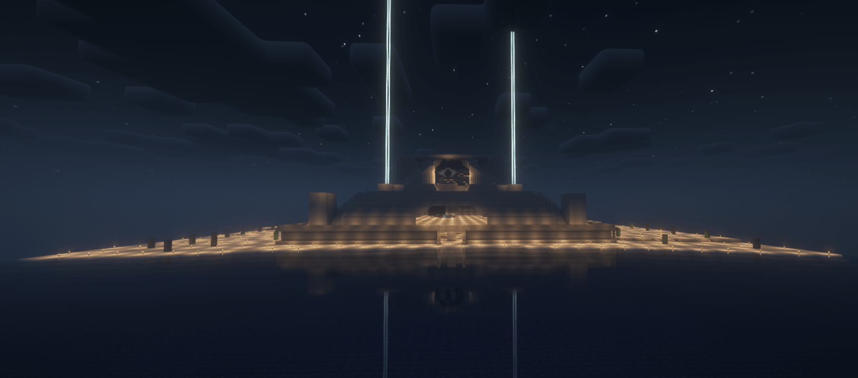 惊艳的金字塔地基