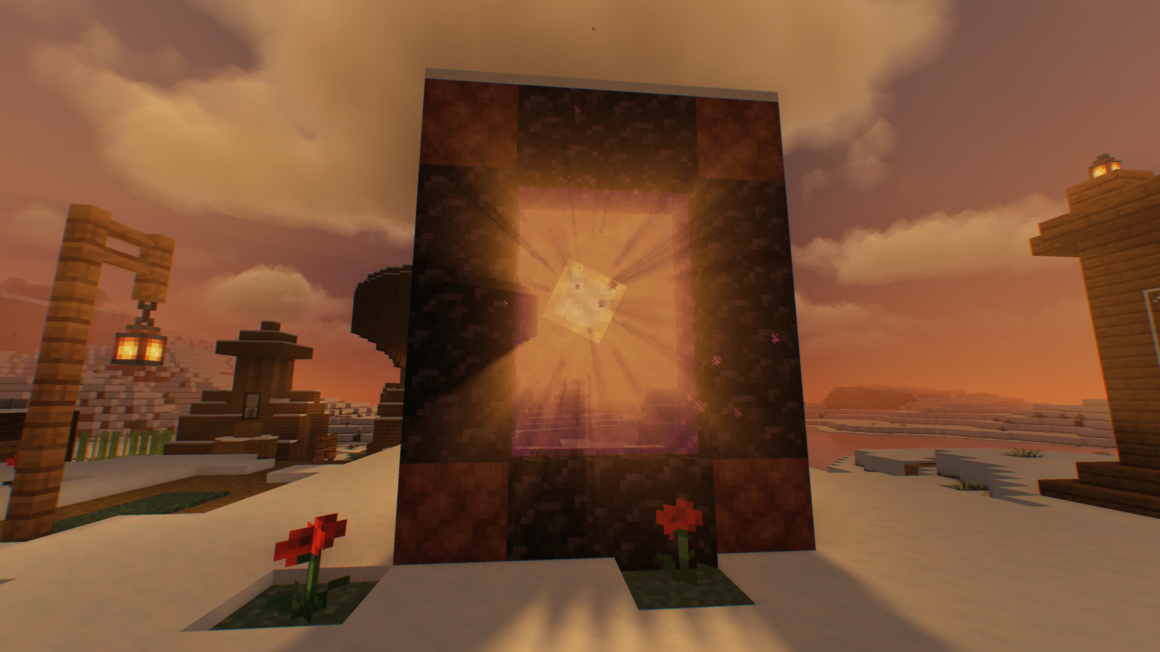 透过传送门闪耀\n