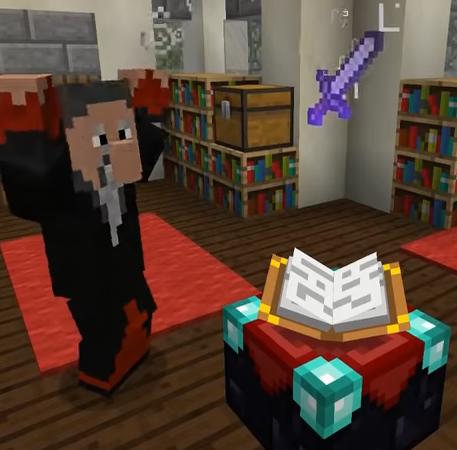 神能炉正在为一把剑附魔